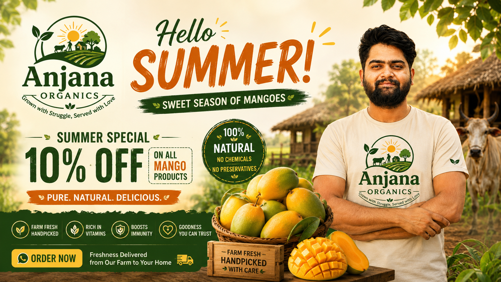 Summer Mango Festival at Anjana Organics